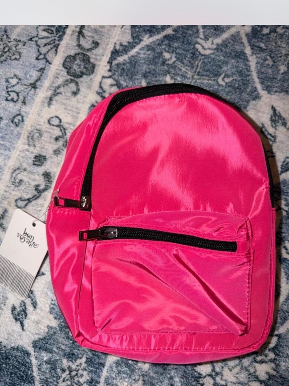 Hot Pink Mini Backpack